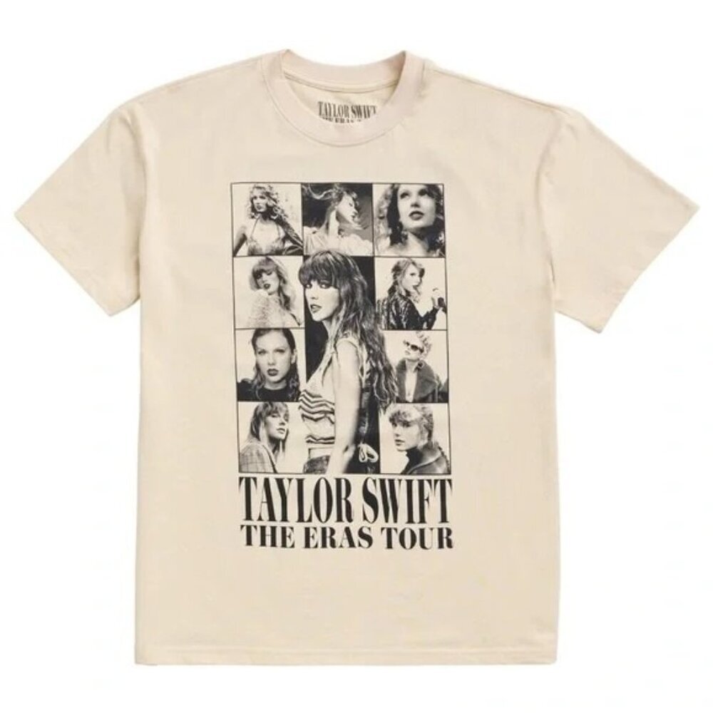 Taylor Swift The Eras Tour Beige Tee‎ - Size 2X